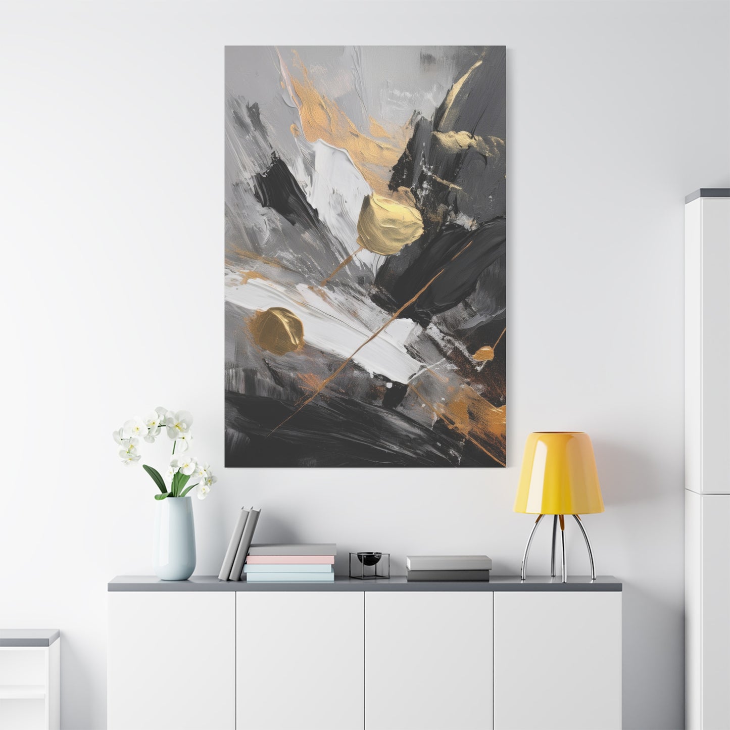 Abstract Oil Painting Print Canvas 20x24,20x30,24x30 24x32,24x36,30x40 32x48,36x48,40x60 Pine-Wood Inner Frame ABS-64