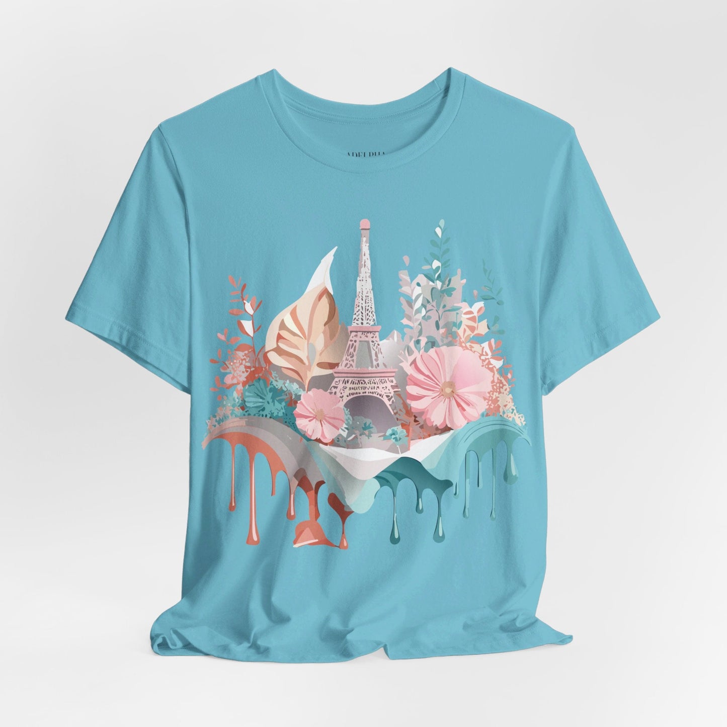 Adelpha Paris Graphic Tee Unisex Short Sleeve Shirt Vintage Art Design Premium Artwork