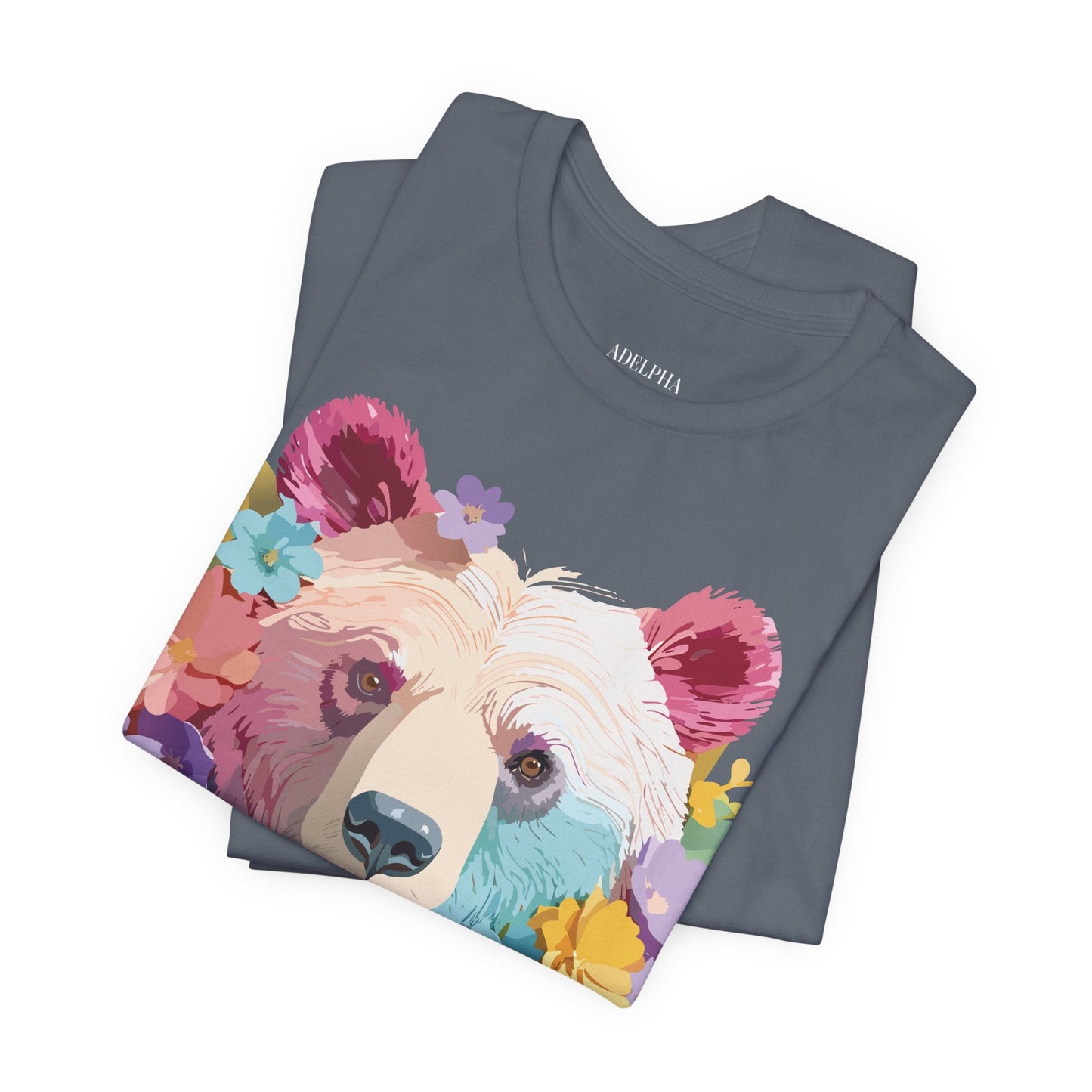 Bear Graphic T Shirt Unisex Adelpha Vintage Inspired Artwork Tee