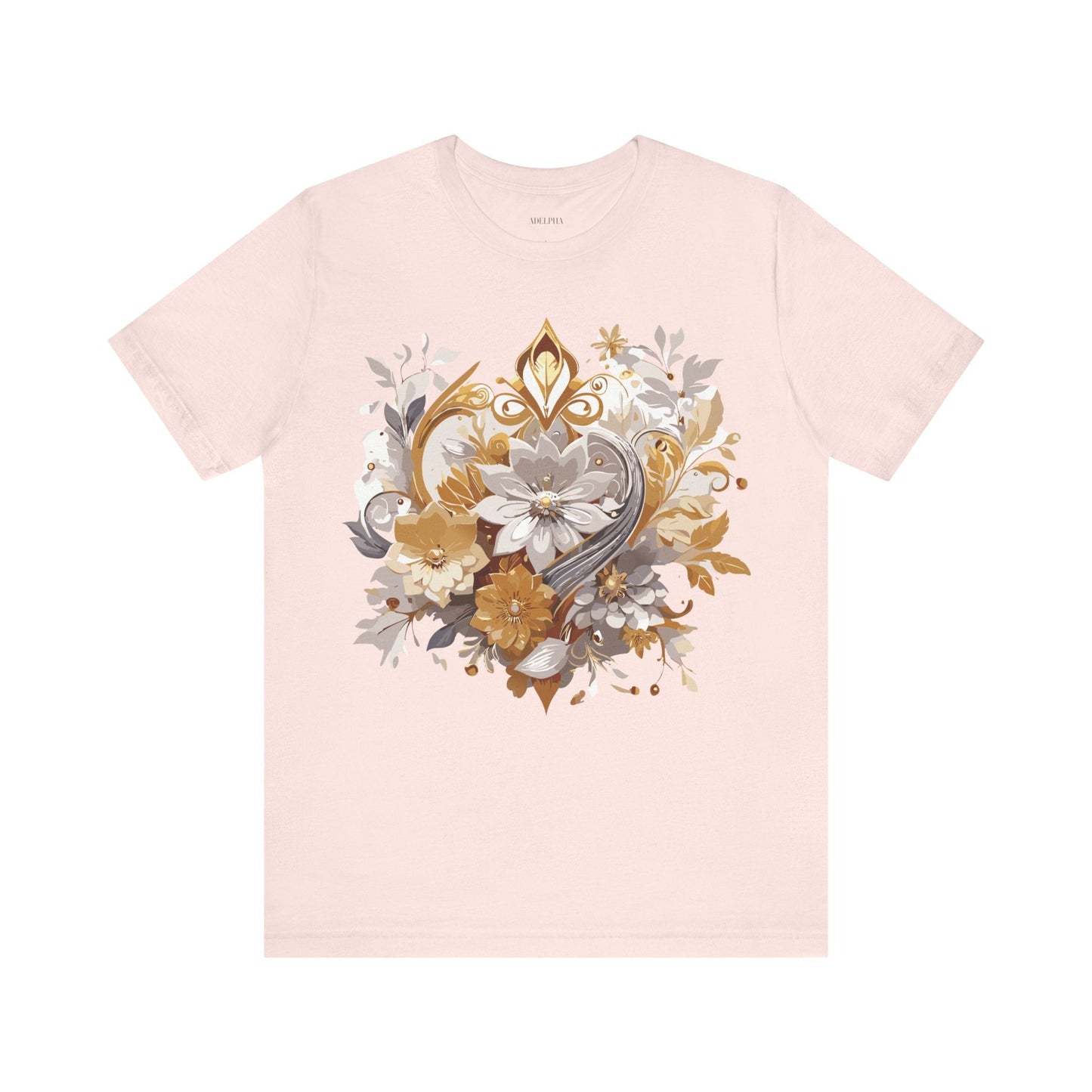 Adelpha Vintage Inspired Unisex Graphic Tee Short Sleeve Jersey Art Design Premium Casual Wear