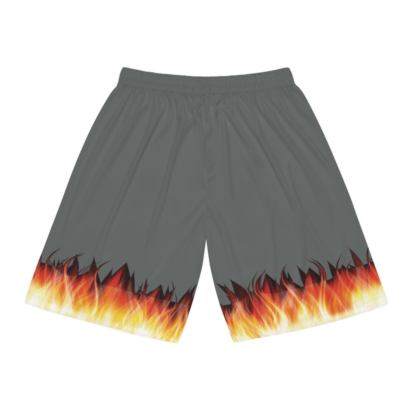 Basketballshorts für Herren mit Flamme 