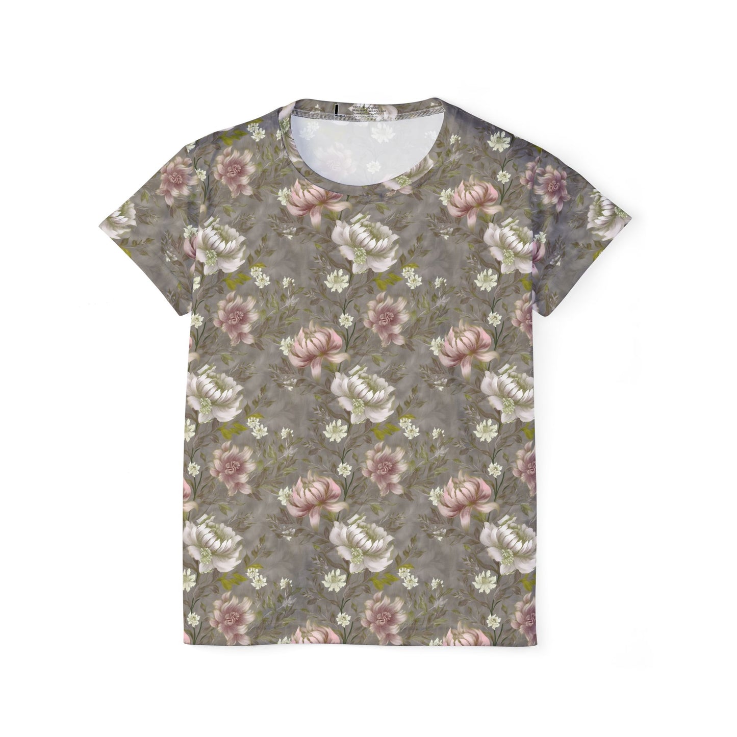 Women Poly Shirt with Floral Print F301