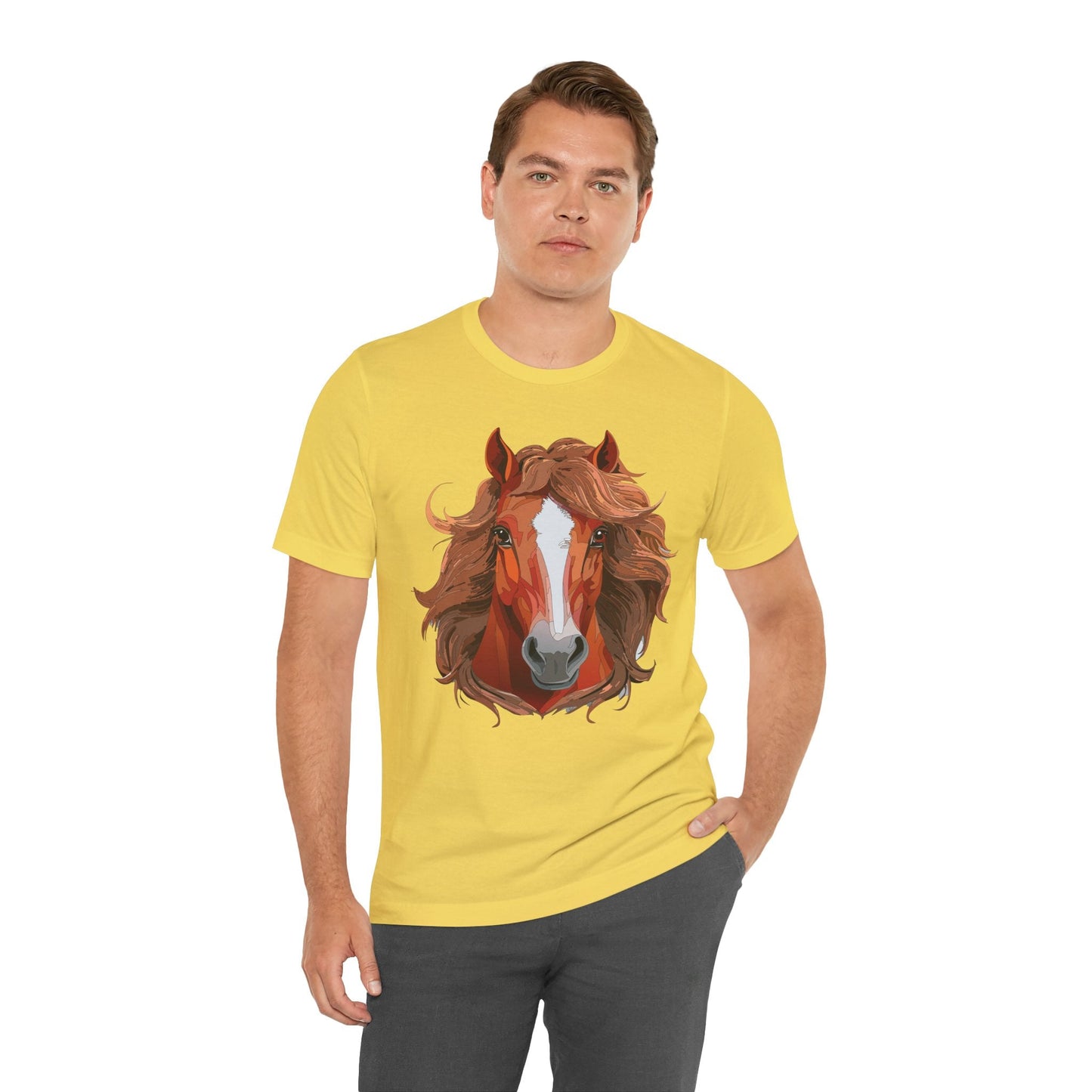 Unisex Animal Graphic Tee Shirt With Wild Animals Art Design For Everyday Casual Comfort Wear