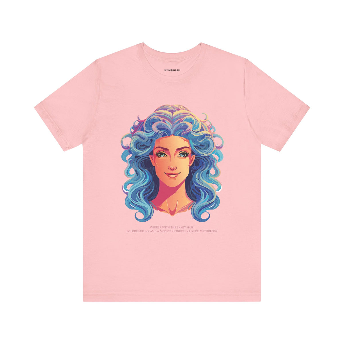 Goddess Graphic Unisex Cotton Bella+Canvas Tee with Medusa