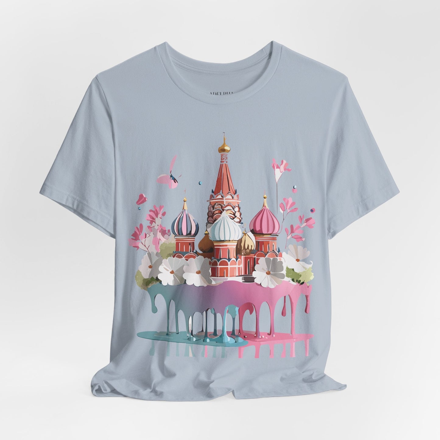 Premium Unisex Tourist Shirt Moscow Graphic Tee With Vintage Adelpha Artwork and Comfort