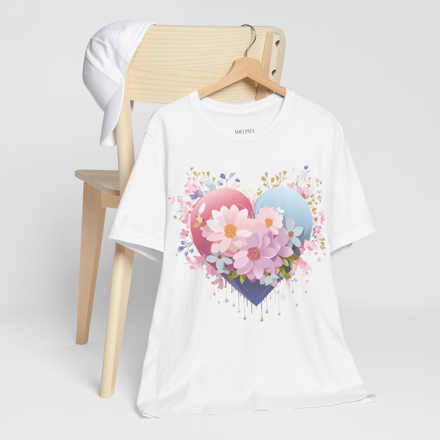 Adelpha Vintage Inspired Graphic Tee Unisex Jersey Short Sleeve Art Design Shirt