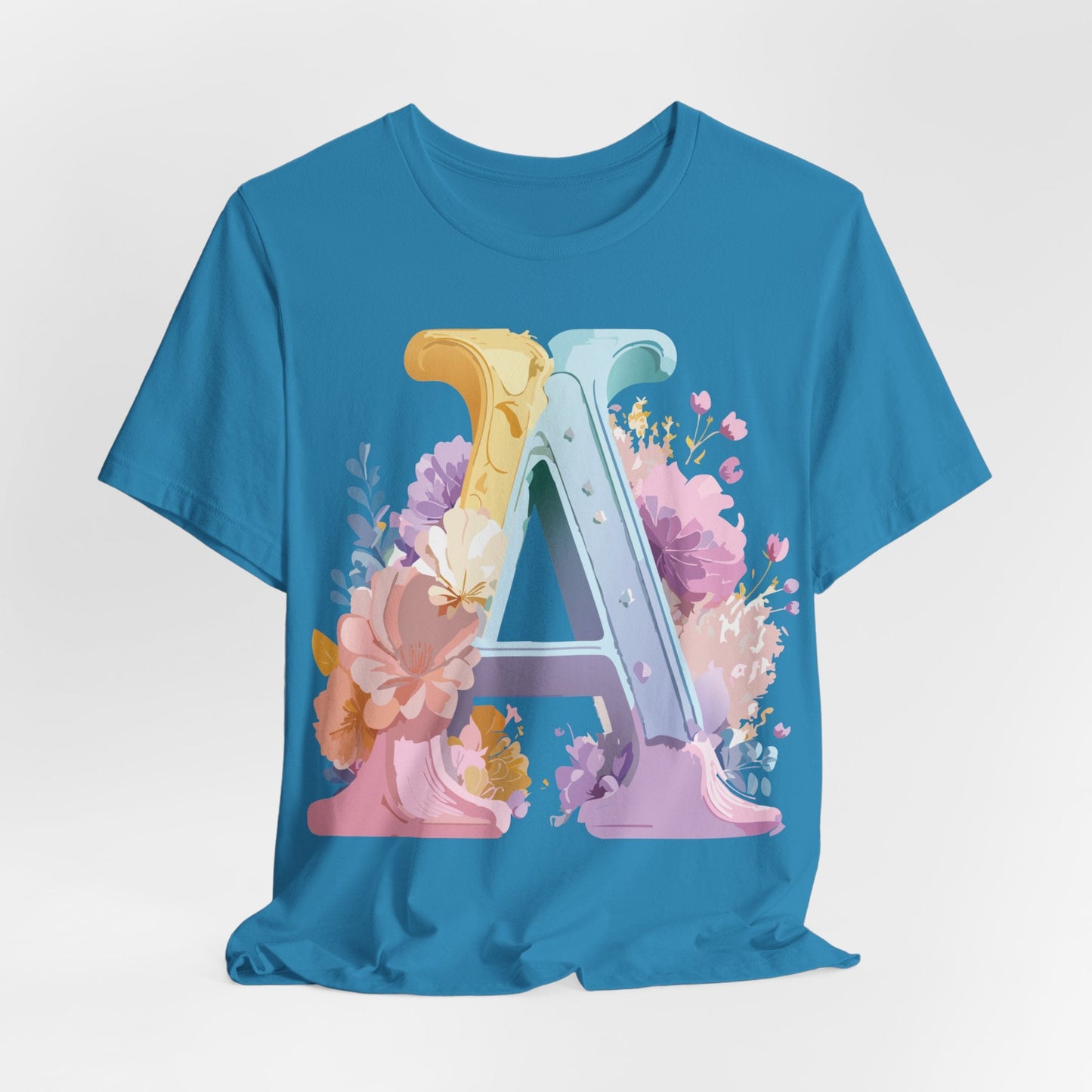 Letter A Shirt Unisex Graphic Tee With Vintage Inspired Adelpha Artwork For Everyday Wear