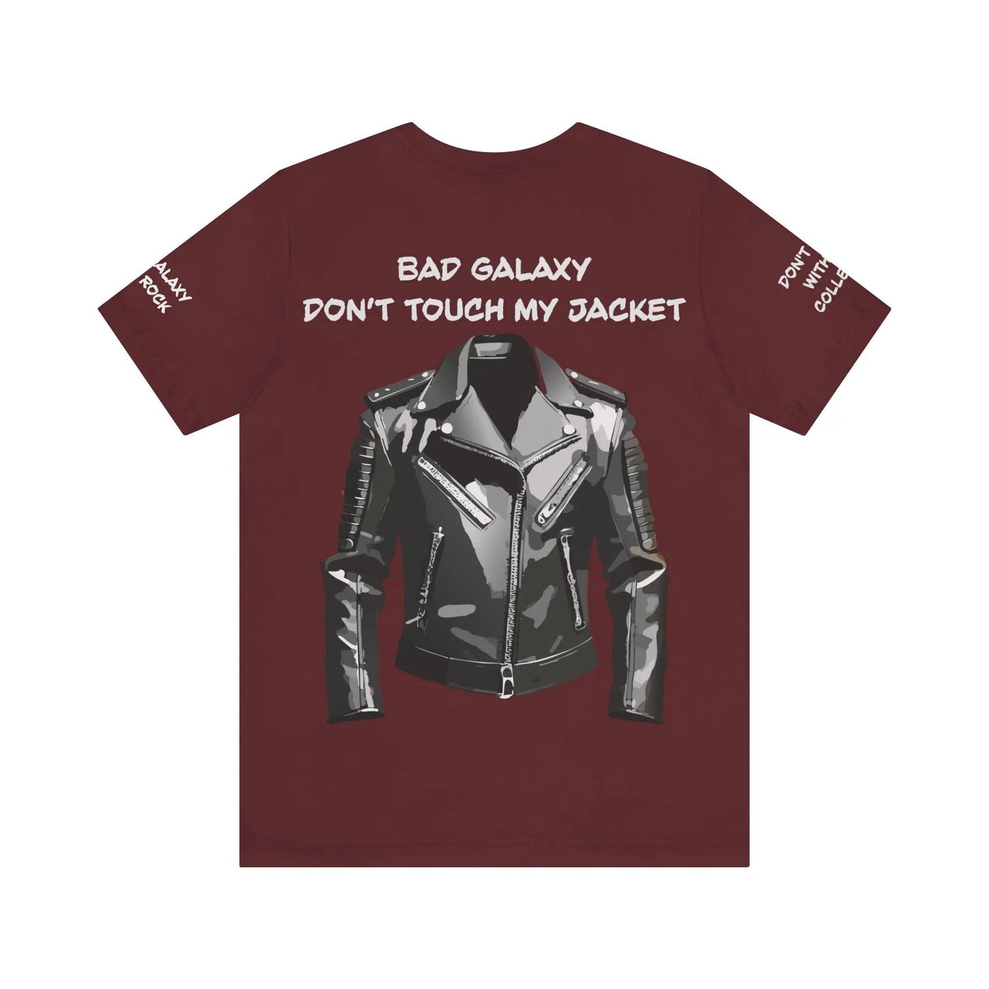 Punk Rock Tee Shirt From Bad Galaxy Made To Order 100 Percent Cotton USA Eco Friendly Inks