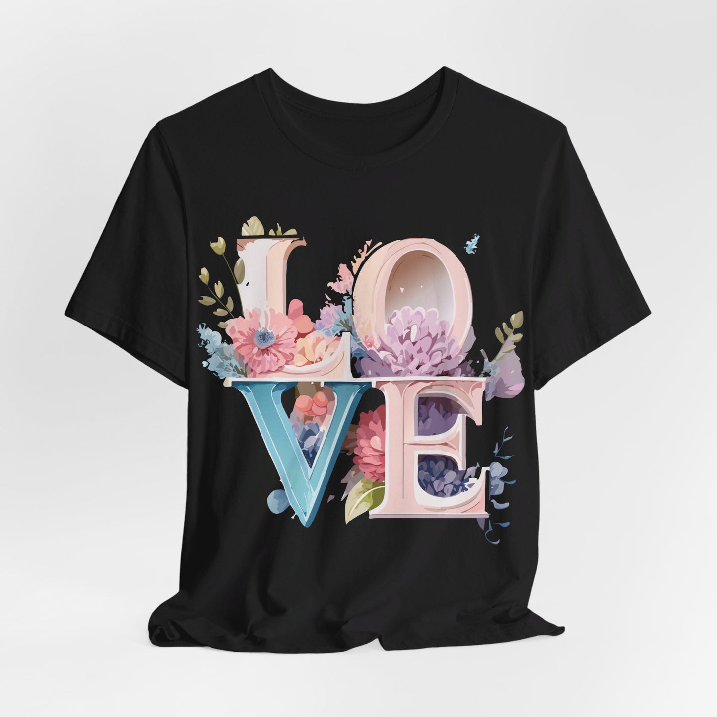 Valentine Graphic Tee Unisex Short Sleeve Premium Art Design By Adelpha Vintage Illustration