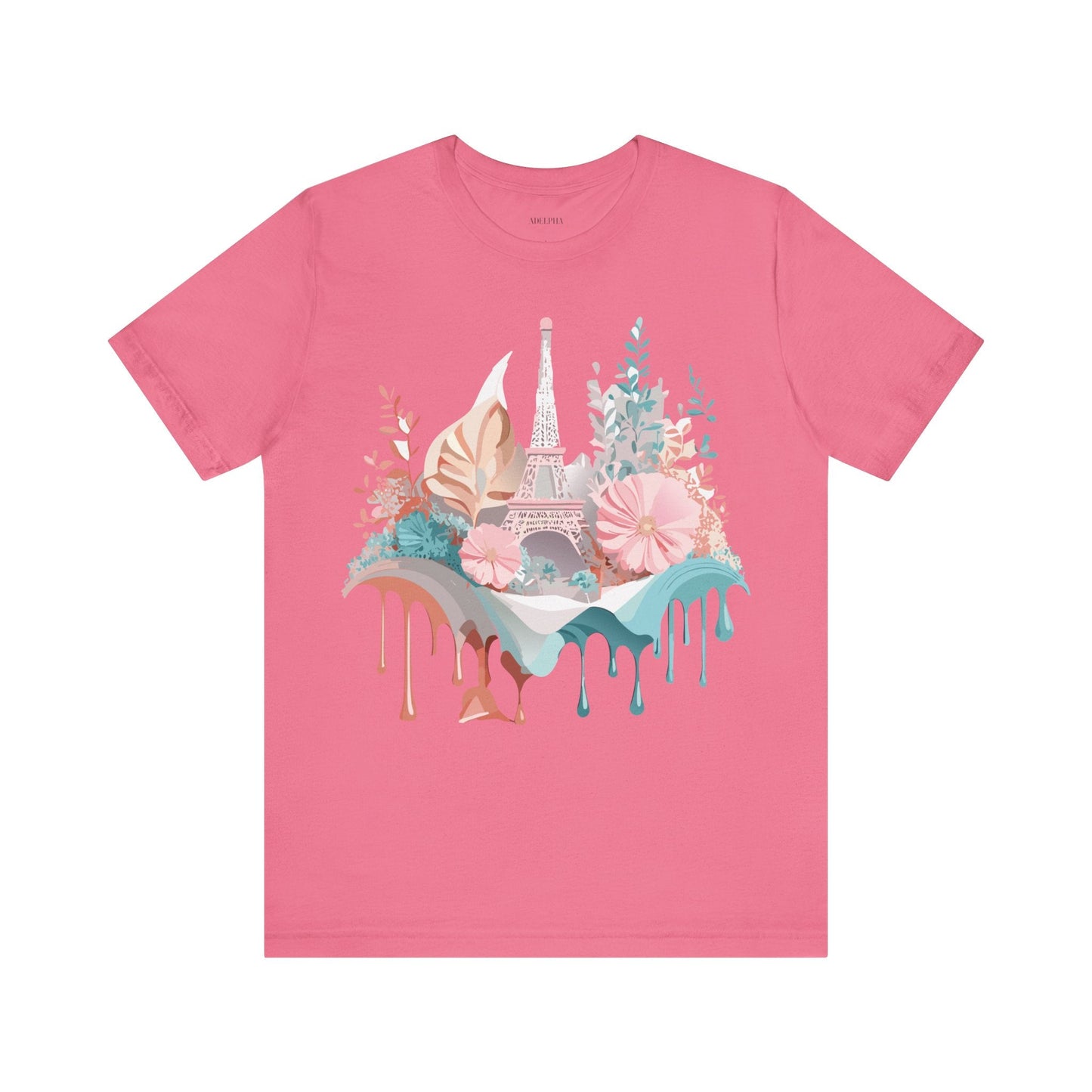 Adelpha Paris Graphic Tee Unisex Short Sleeve Shirt Vintage Art Design Premium Artwork