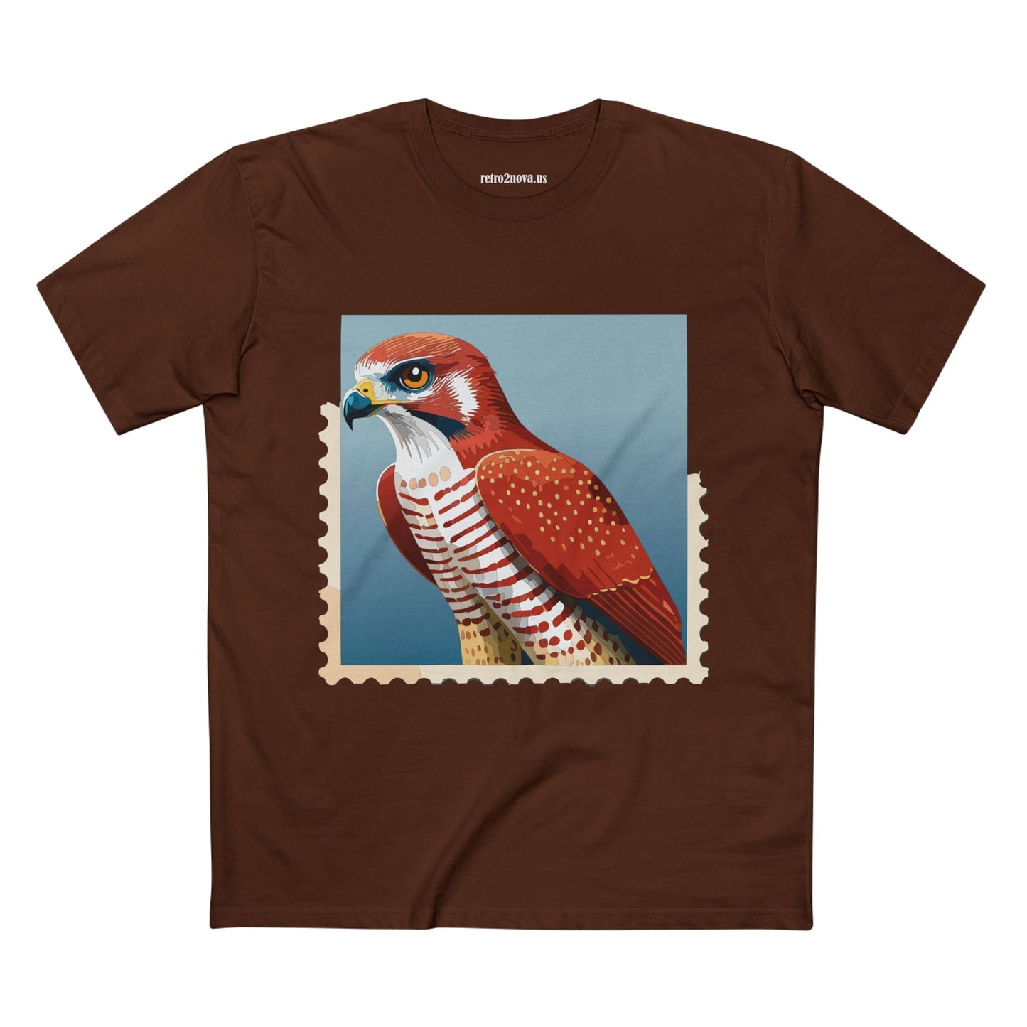 Postage Stamp Shirt Unisex Premium Cotton Tee With Original Art Design By Retro2Nova