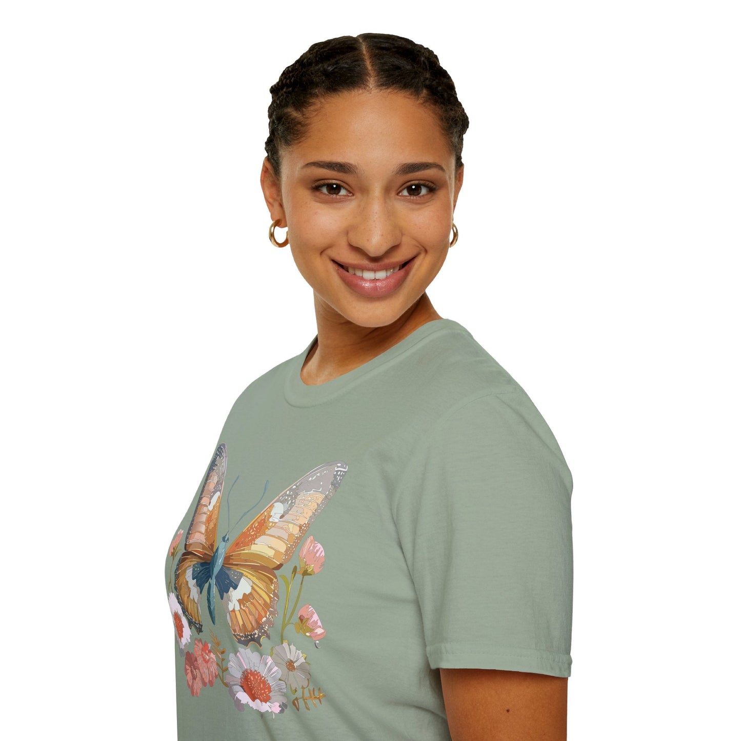 Butterfly Shirt, T Shirt with Butterfly, Monarch Shirt