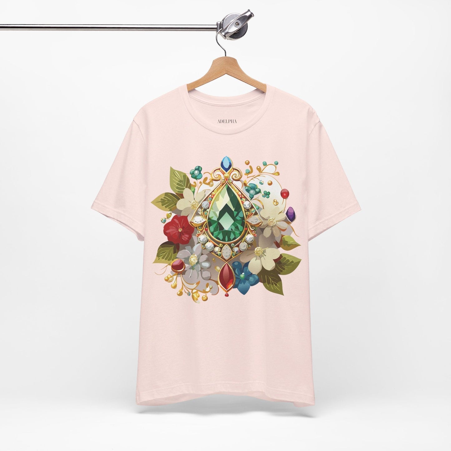 Adelpha Vintage Inspired Graphic Tee Unisex Jersey Short Sleeve Art Design Shirt