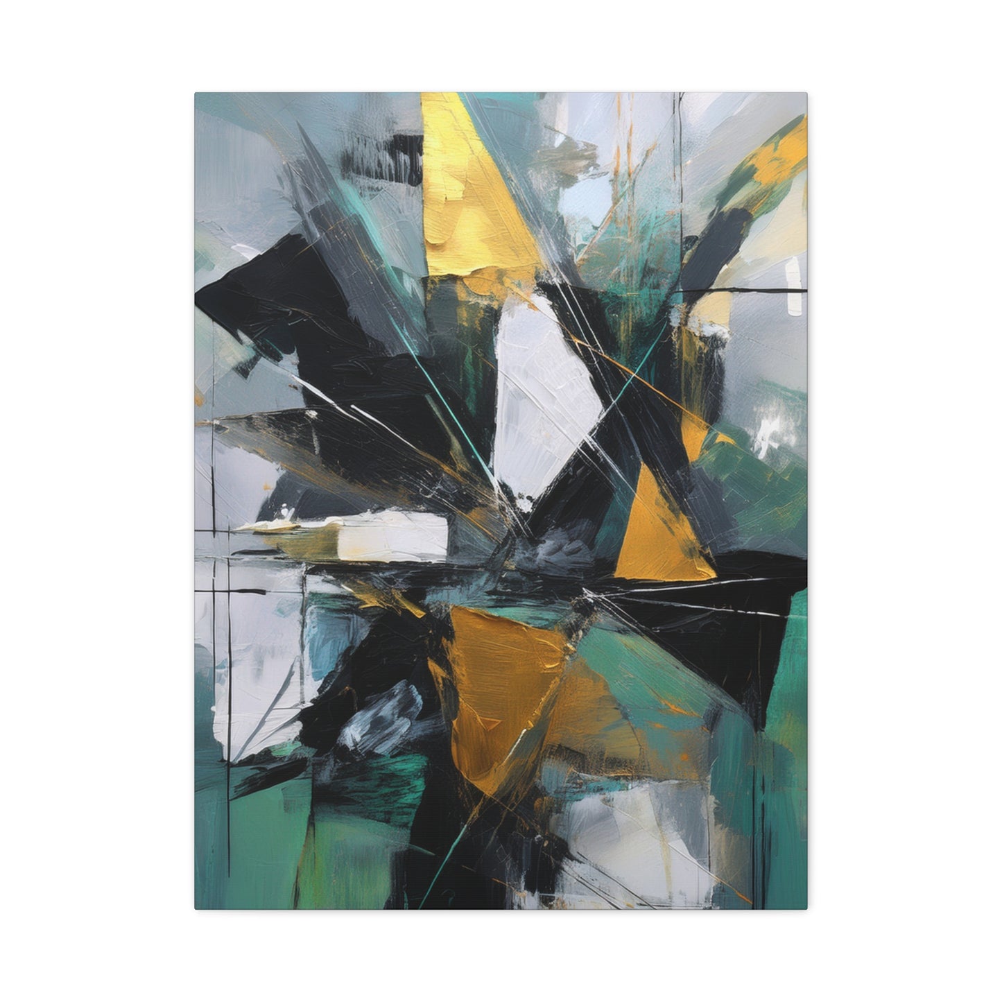 Abstract Oil Painting Print Canvas 20x24,20x30,24x30 24x32,24x36,30x40 32x48,36x48,40x60 Pine-Wood Inner Frame ABS-208