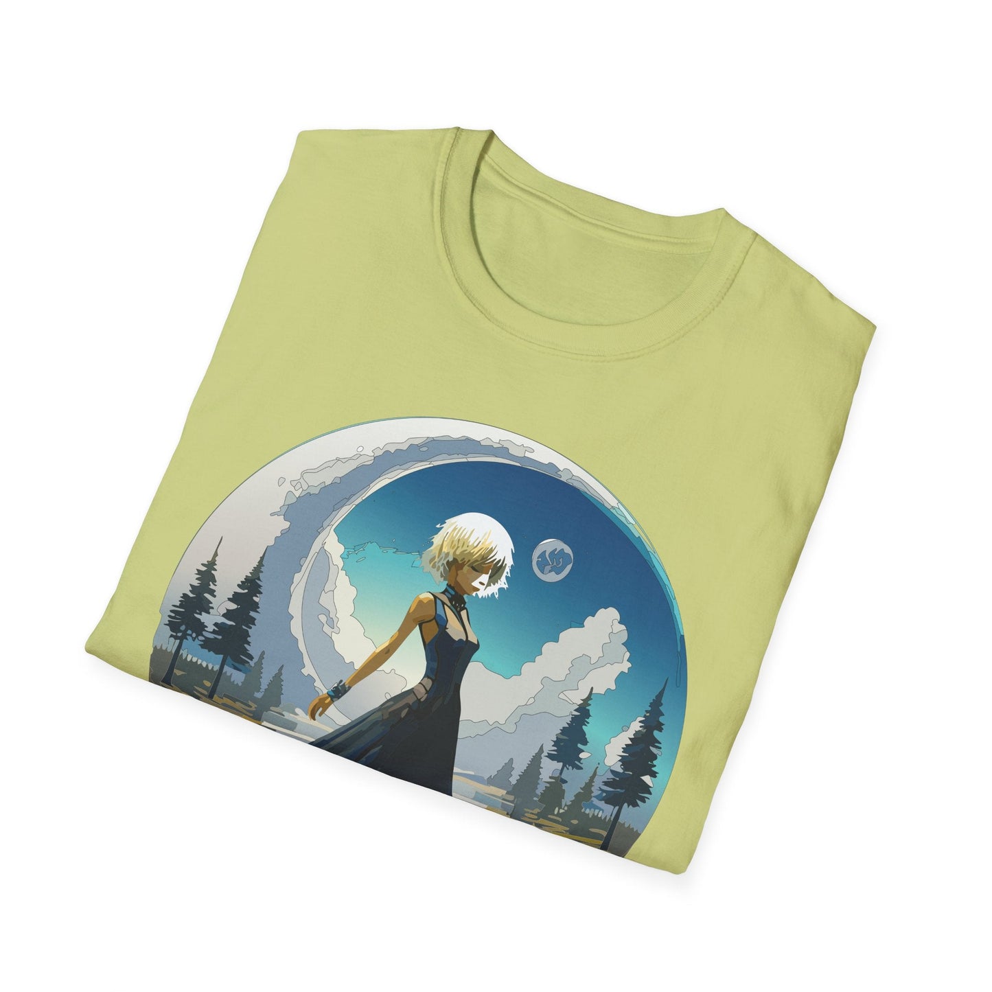 Womens Graphic T Shirt Art Design Tee Gildan Softstyle 64000 Unisex Short Sleeve