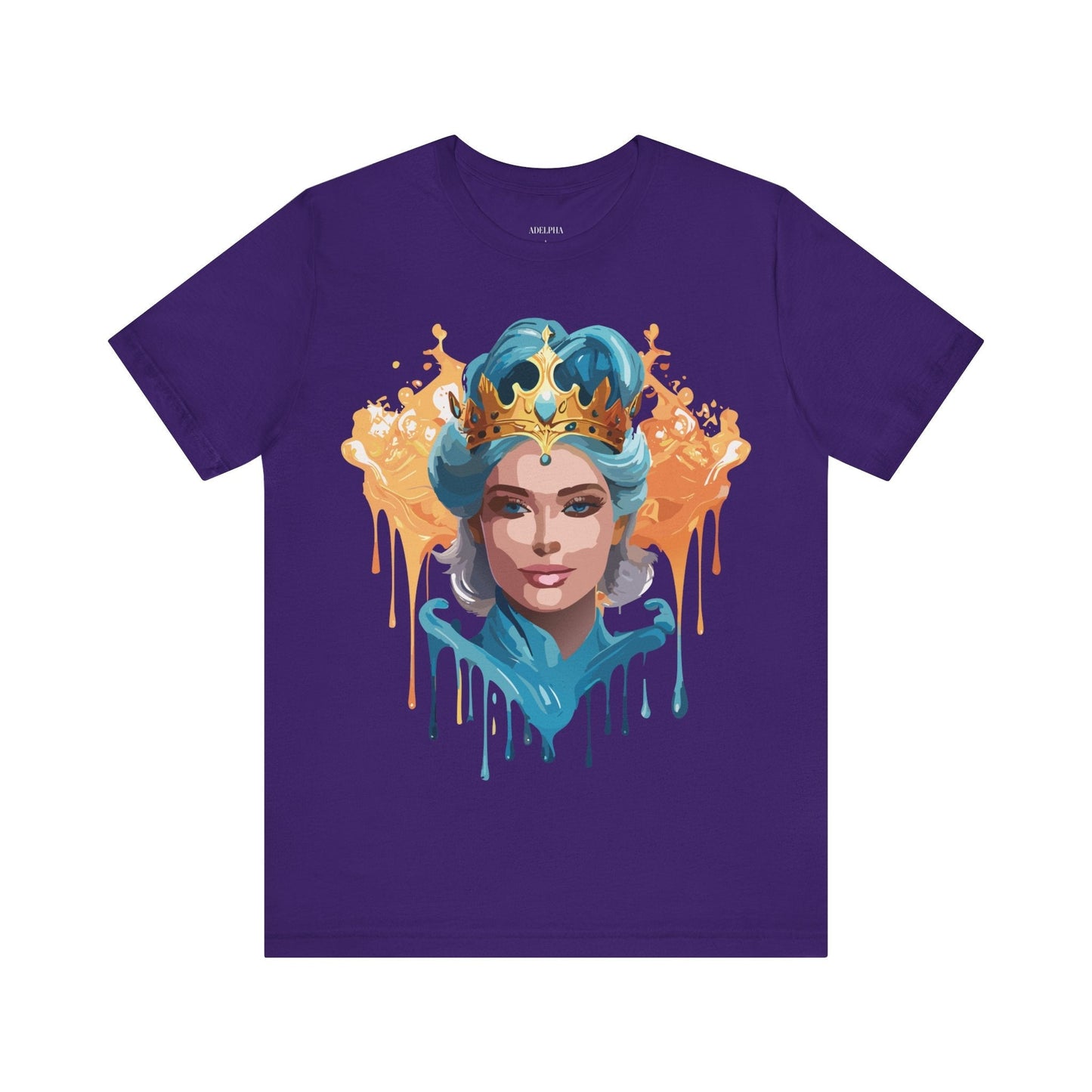 Queen Graphic Tee Unisex Jersey Short Sleeve Premium Quality Adelpha Vintage Inspired Artwork