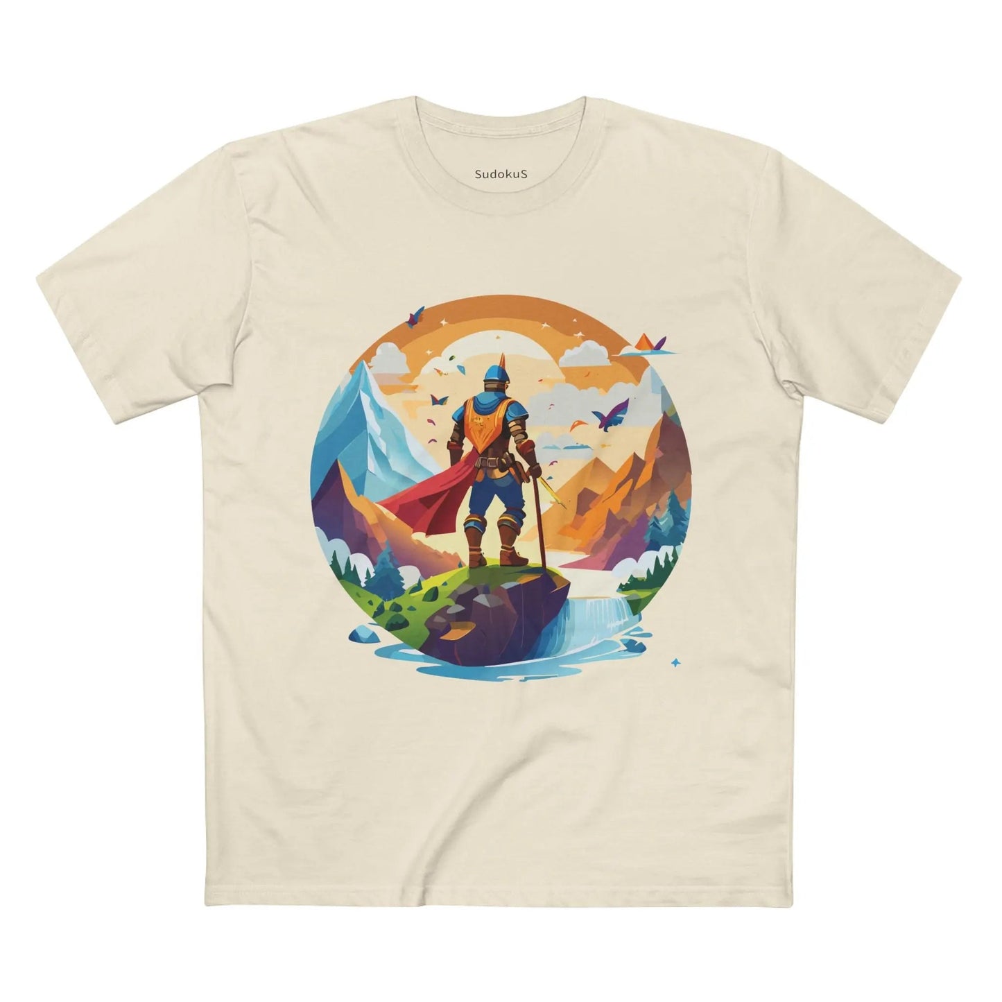 Adventures Graphic Unisex 100 Cotton Staple Tee 8