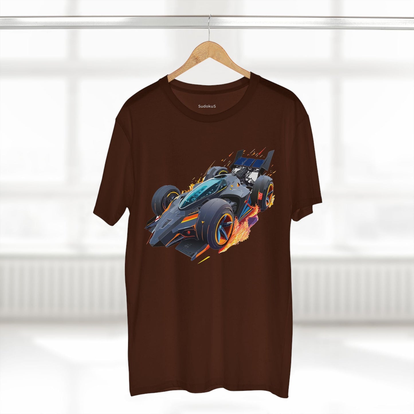 Car Graphic Unisex 100 Cotton Staple Tee 13