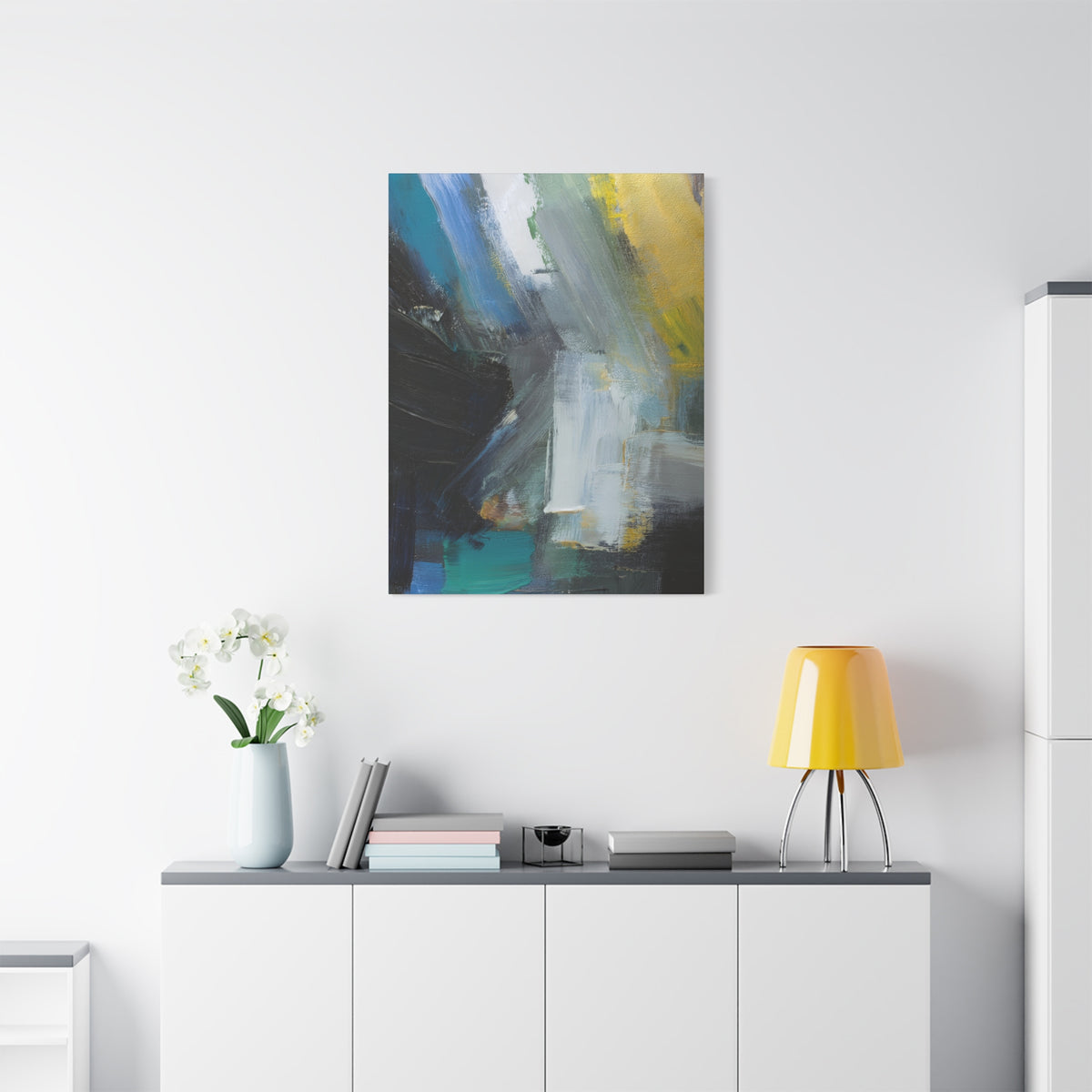 Abstract Oil Painting Print Canvas 20x24,20x30,24x30 24x32,24x36,30x40 32x48,36x48,40x60 Pine-Wood Inner Frame ABS-81