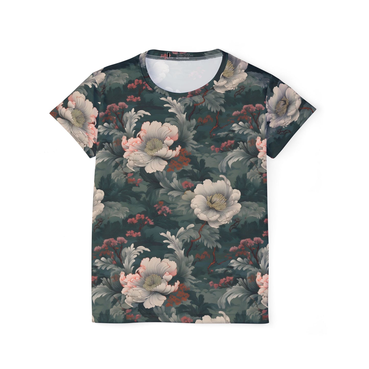 Women Poly Shirt with Floral Print F349