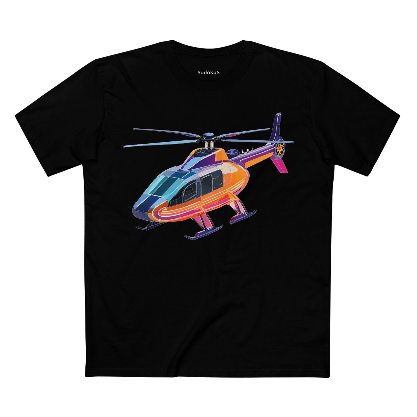 Chopper Graphic Unisex 100 Cotton Staple Tee 15