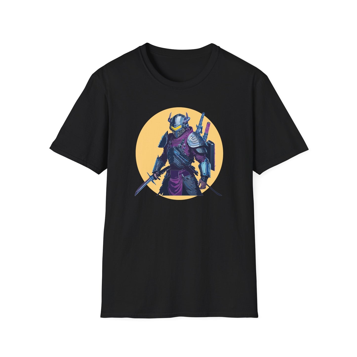 Samurai Shirt Unisex T Shirt Softstyle Gildan 64000 Cotton Tee Breathable Comfortable