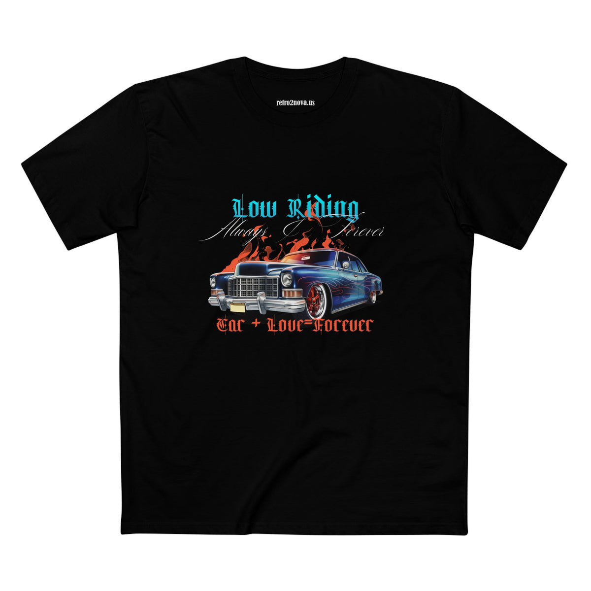 Retro Car Vintage Graphic Tee Staple Unisex 100 Cotton Tee Shirt - RC-28