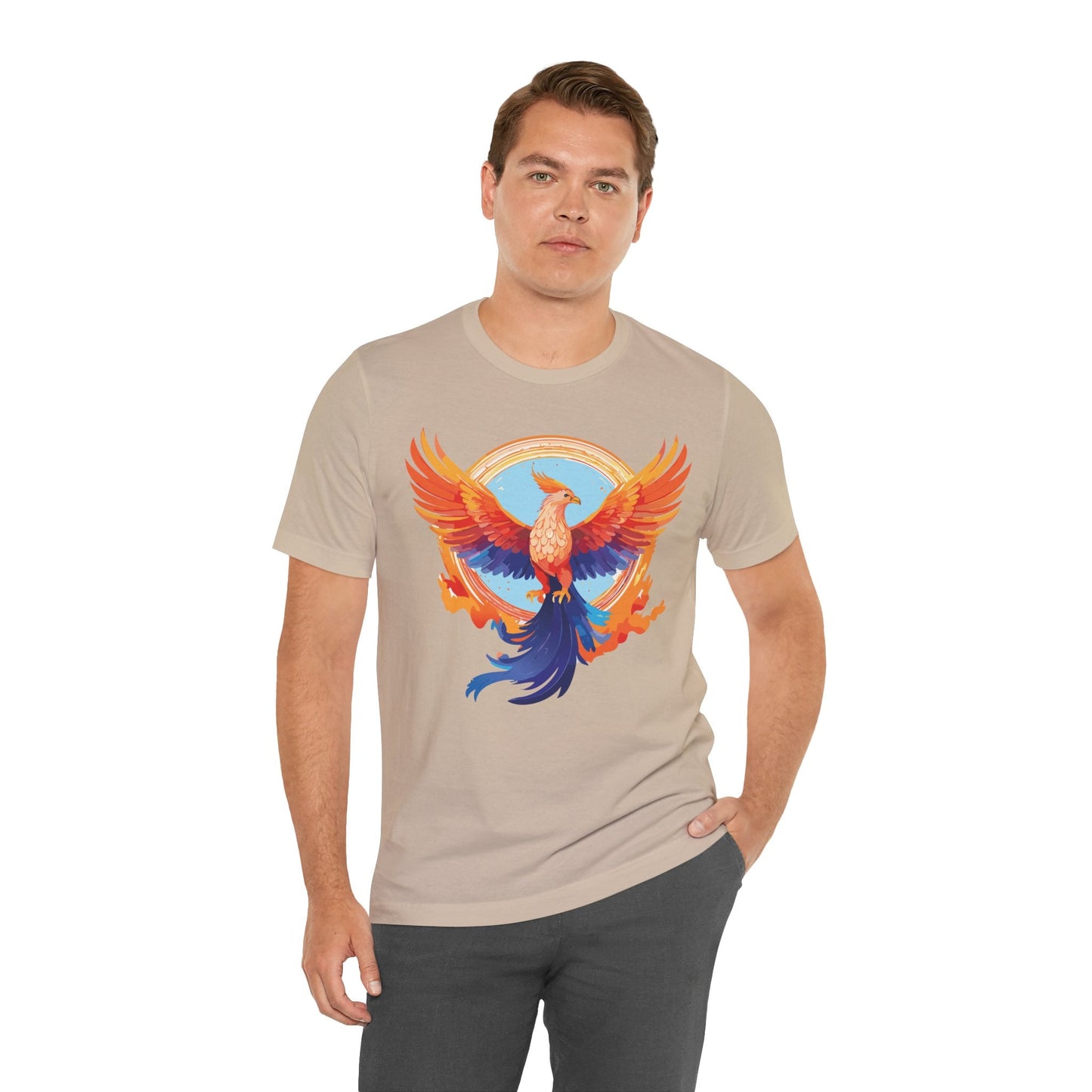 Unisex Animal Shirt With Art Design Wild Animals Tee Short Sleeve Comfort Fit Everyday Wear