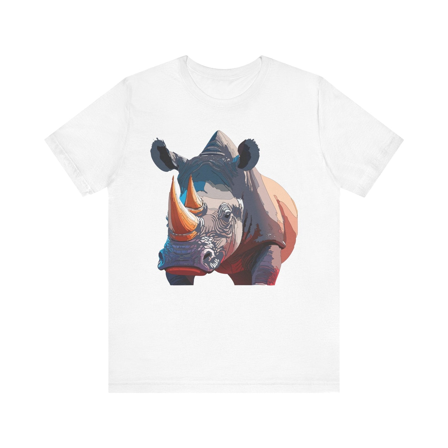 Unisex Animal Shirt Tee With Art Design Wild Animals Gildan Softstyle 64000 Graphic Tee