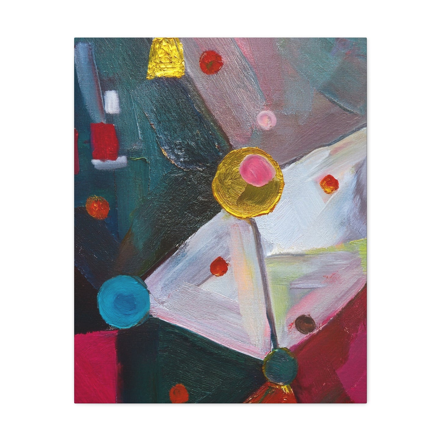 Abstract Oil Painting Print Canvas 20x24,20x30,24x30 24x32,24x36,30x40 32x48,36x48,40x60 Pine-Wood Inner Frame ABS-166