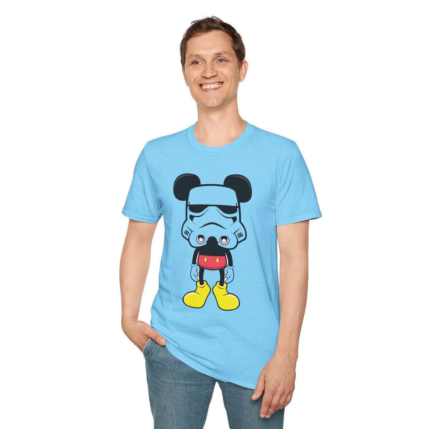 Cartoon T Shirt Animation Tee Funny Unisex Gildan Softstyle 64000 100 Percent Ring Spun Cotton