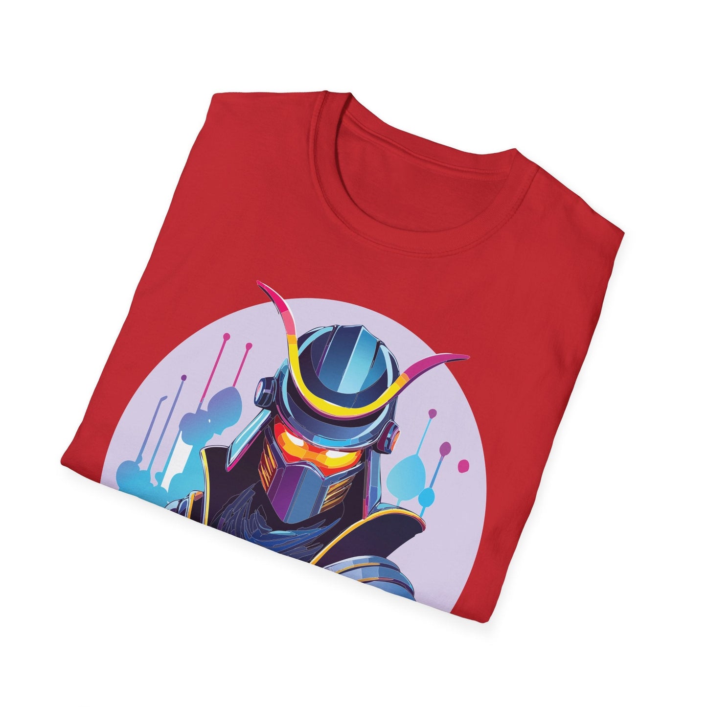 Unisex Samurai Shirt Gildan Softstyle Tee Hundred Percent Ring Spun Cotton Comfort