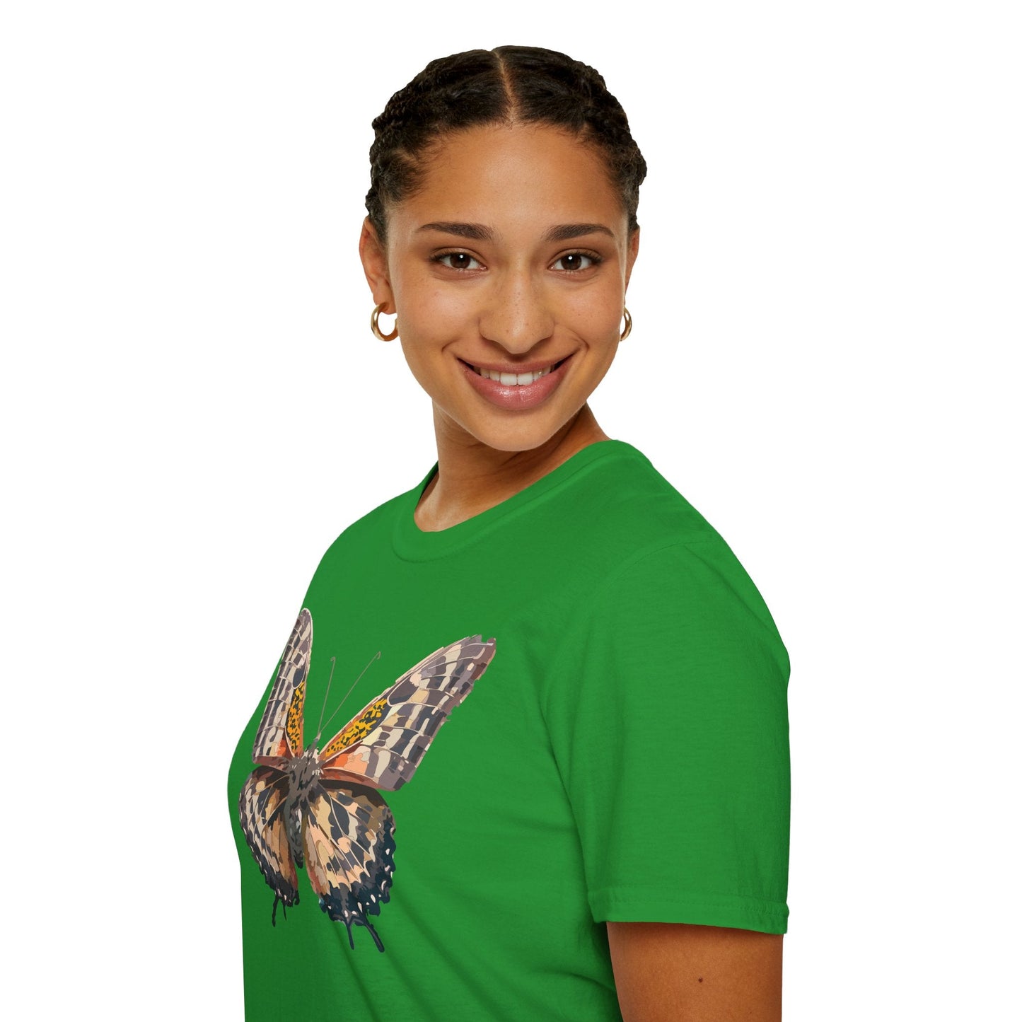 Butterfly Shirt Unisex Tee Monarch Butterfly Tee Softstyle Gildan 64000 Classic Fit