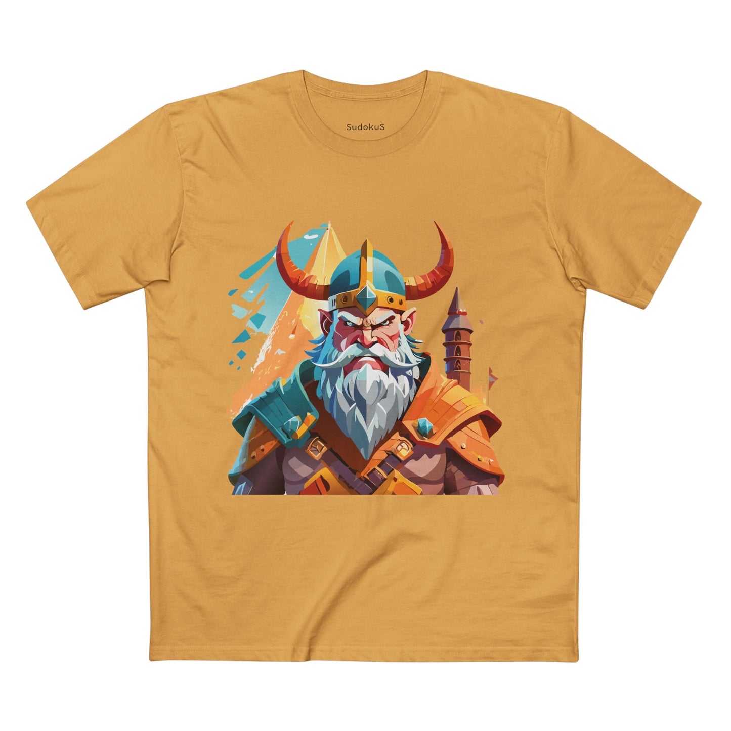 Viking Graphic Unisex 100 Cotton Staple Tee 12