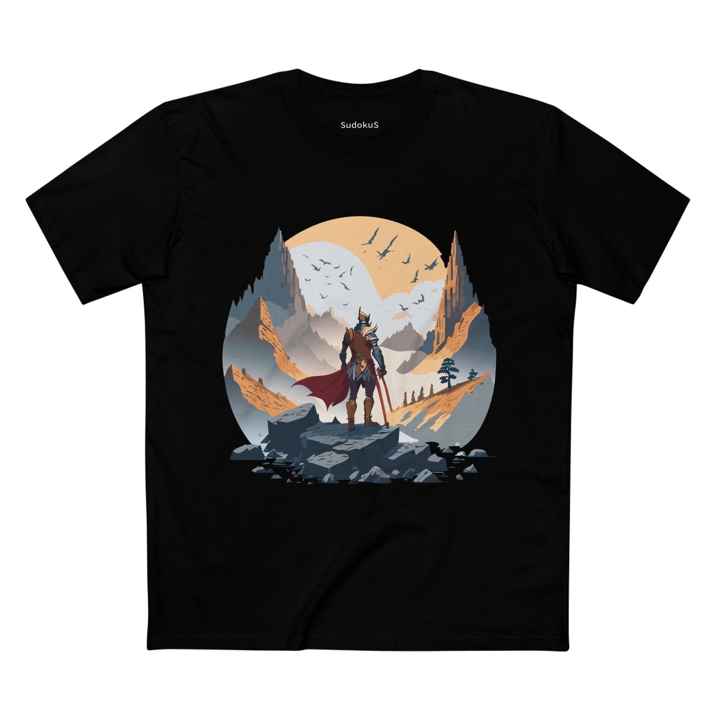 Adventures Graphic Unisex 100 Cotton Staple Tee 16
