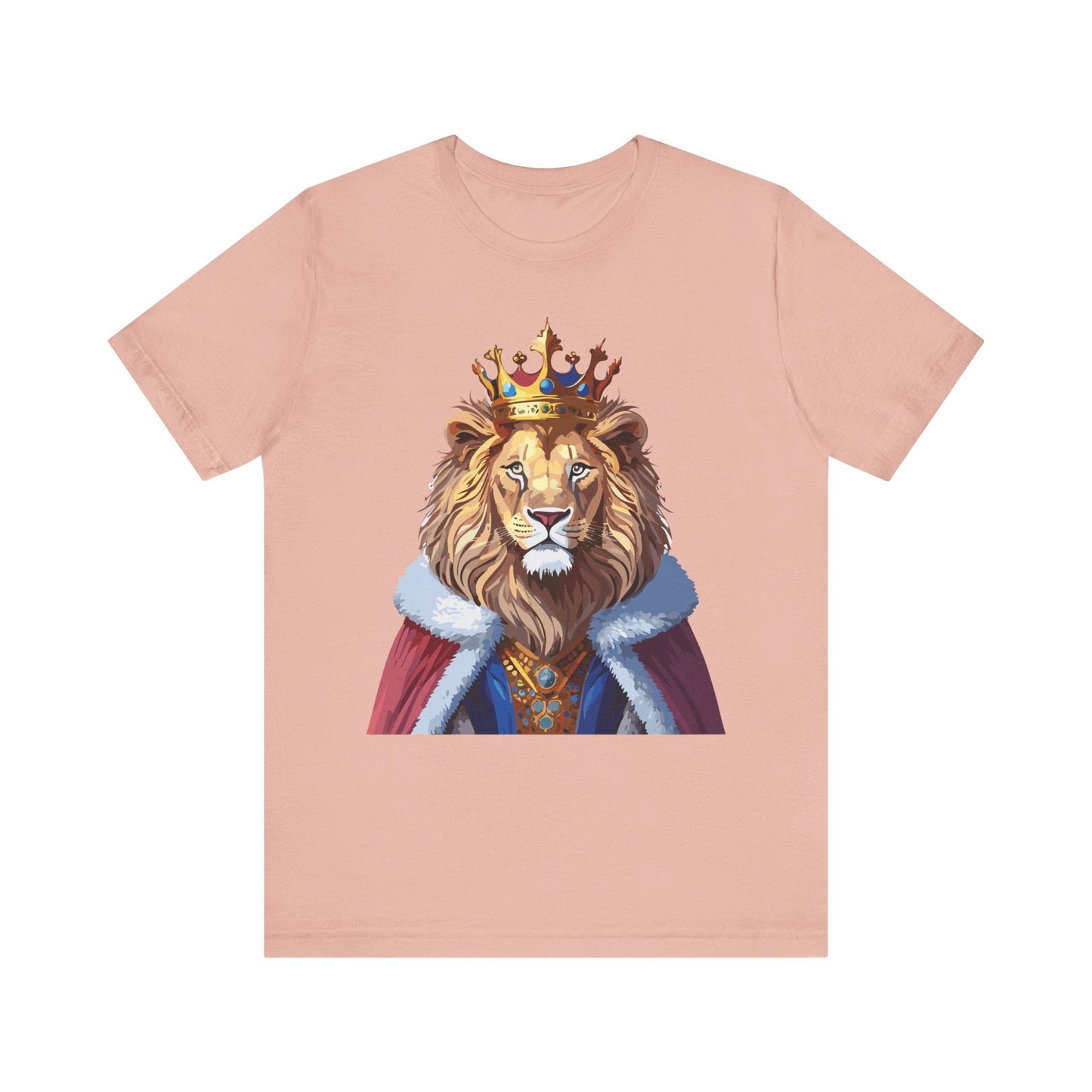 Unisex Animal Tee Shirt With Wild Animal Art Design Softstyle Comfort Tee Gildan 64000