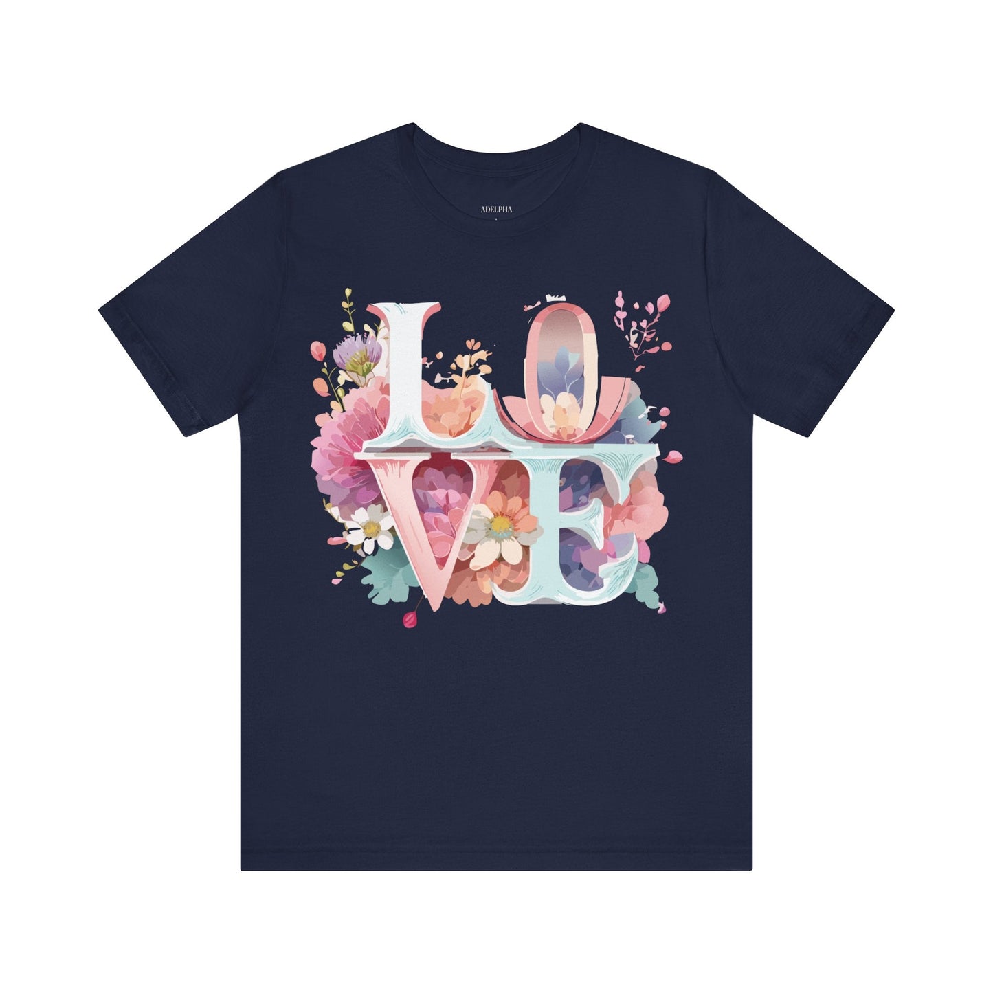 Valentine Graphic Tee Unisex Jersey Short Sleeve Art Design By Adelpha Vintage Inspired