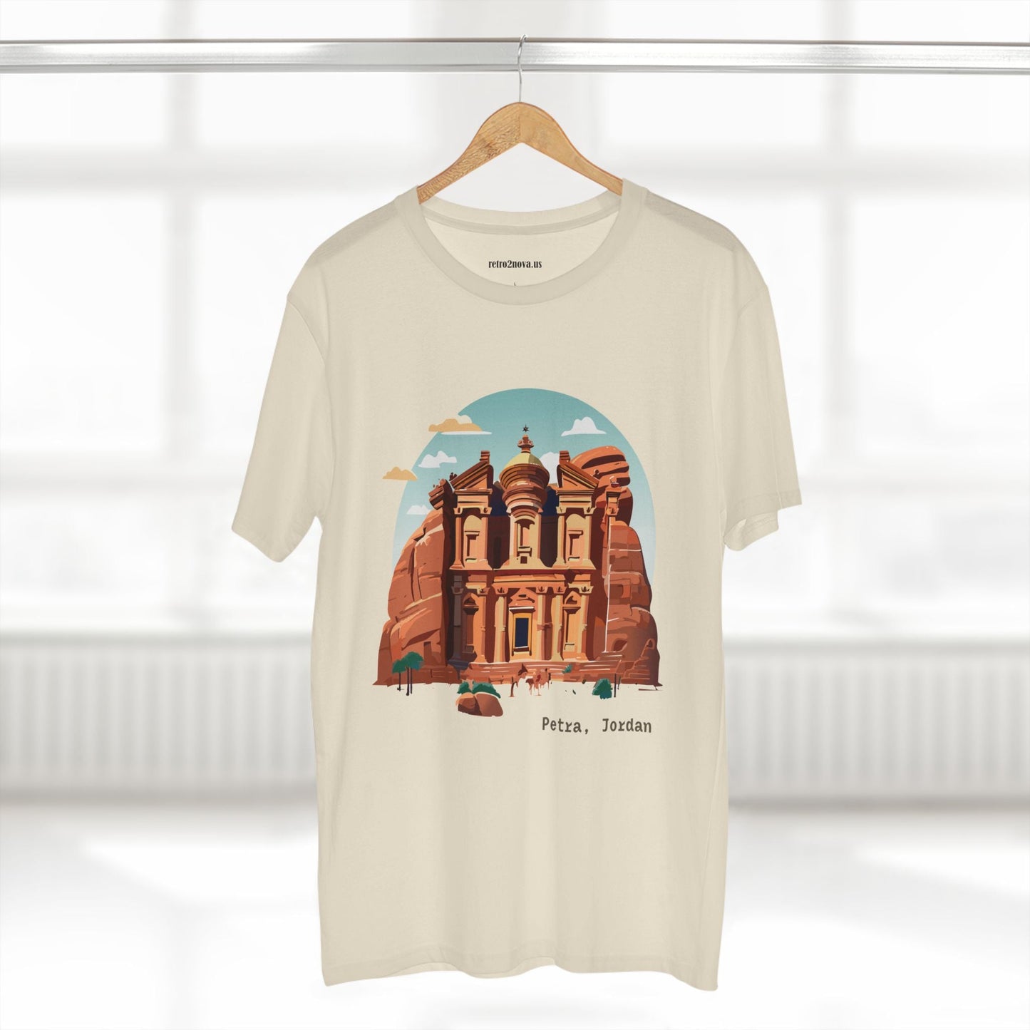 Petra Travel Shirt Unisex Premium Cotton Tee With Original Art Design For Tourists TT22