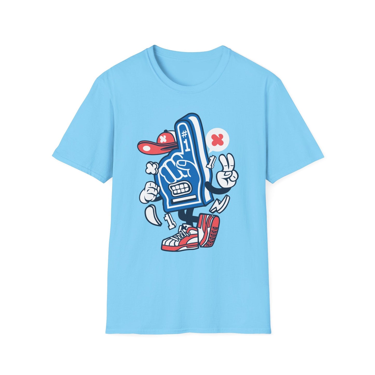 Cartoon T Shirt Animation Tee Unisex Funny Tee Gildan Softstyle 64000 100 Percent Ring Spun Cotton