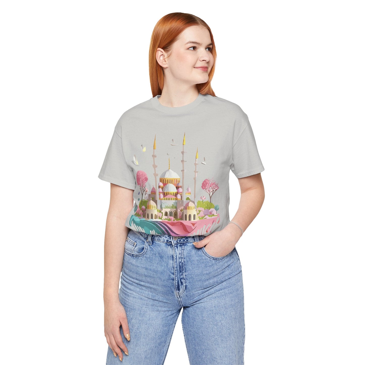Istanbul Tourist Shirt Graphic Tee Unisex Jersey Short Sleeve Vintage Inspired Art Adelpha