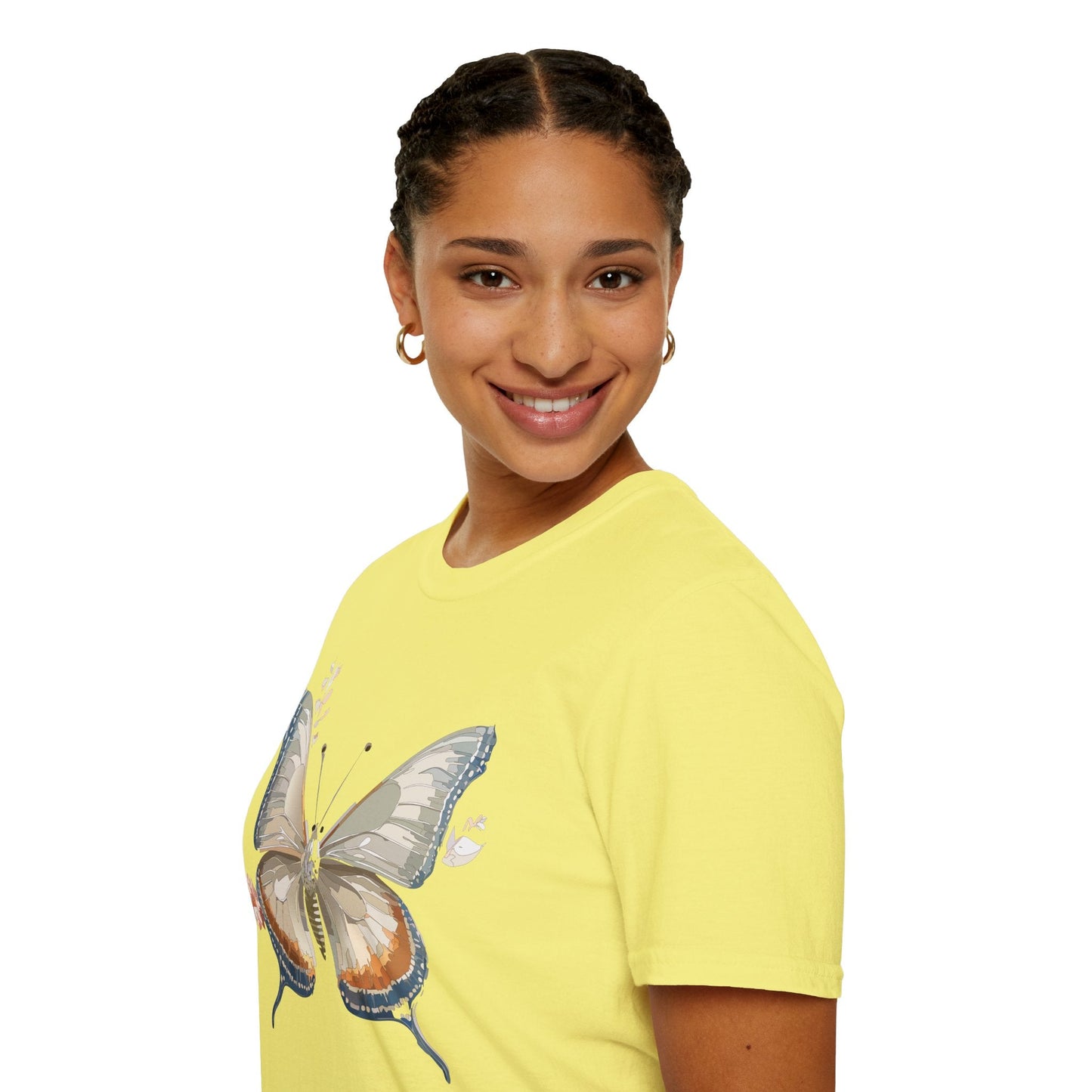 Butterfly Shirt Unisex Softstyle T Shirt Gildan 64000 Monarch Butterfly Tee Everyday Comfort