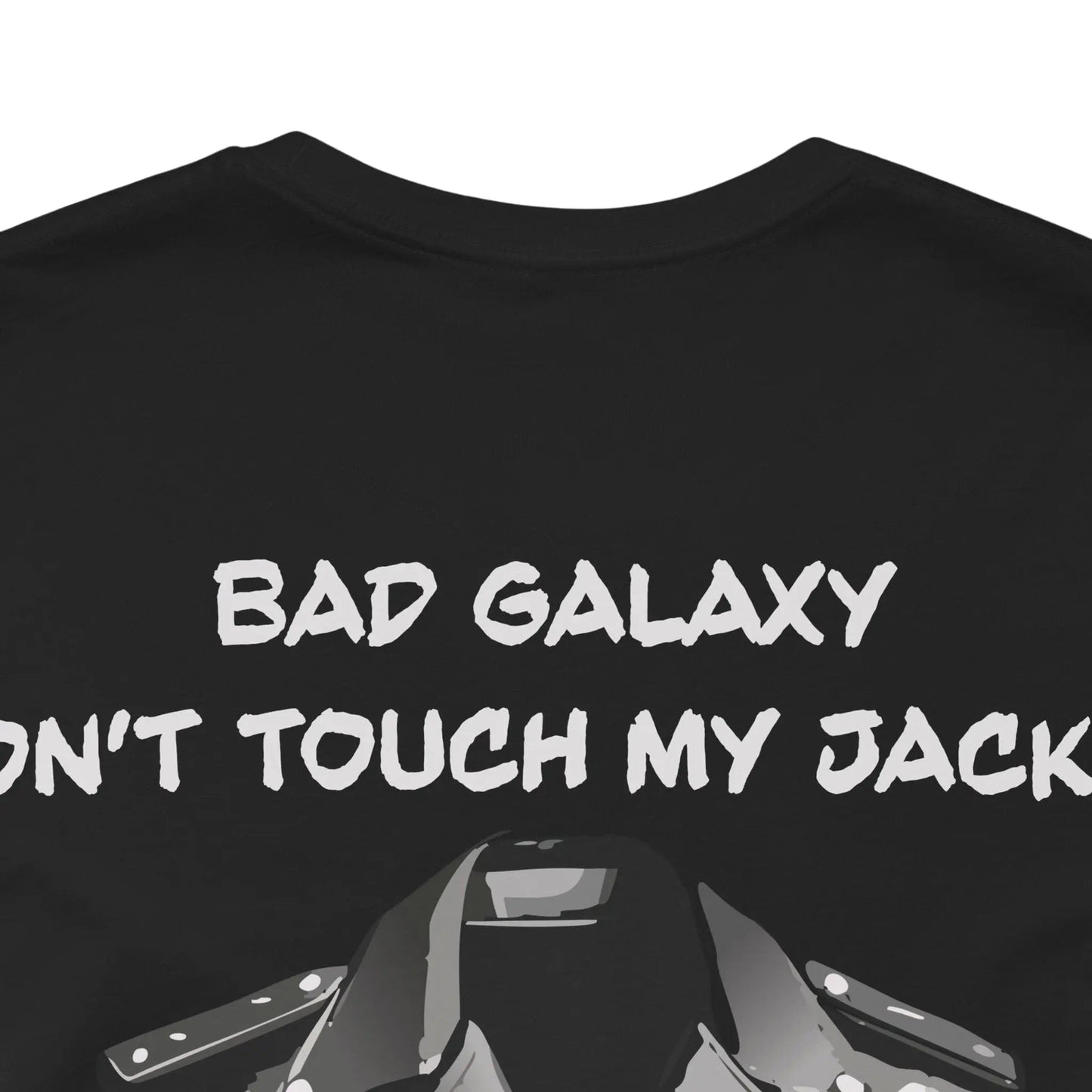 Punk Rock Tee Shirt From Bad Galaxy Made To Order 100 Percent Cotton USA Eco Friendly Inks