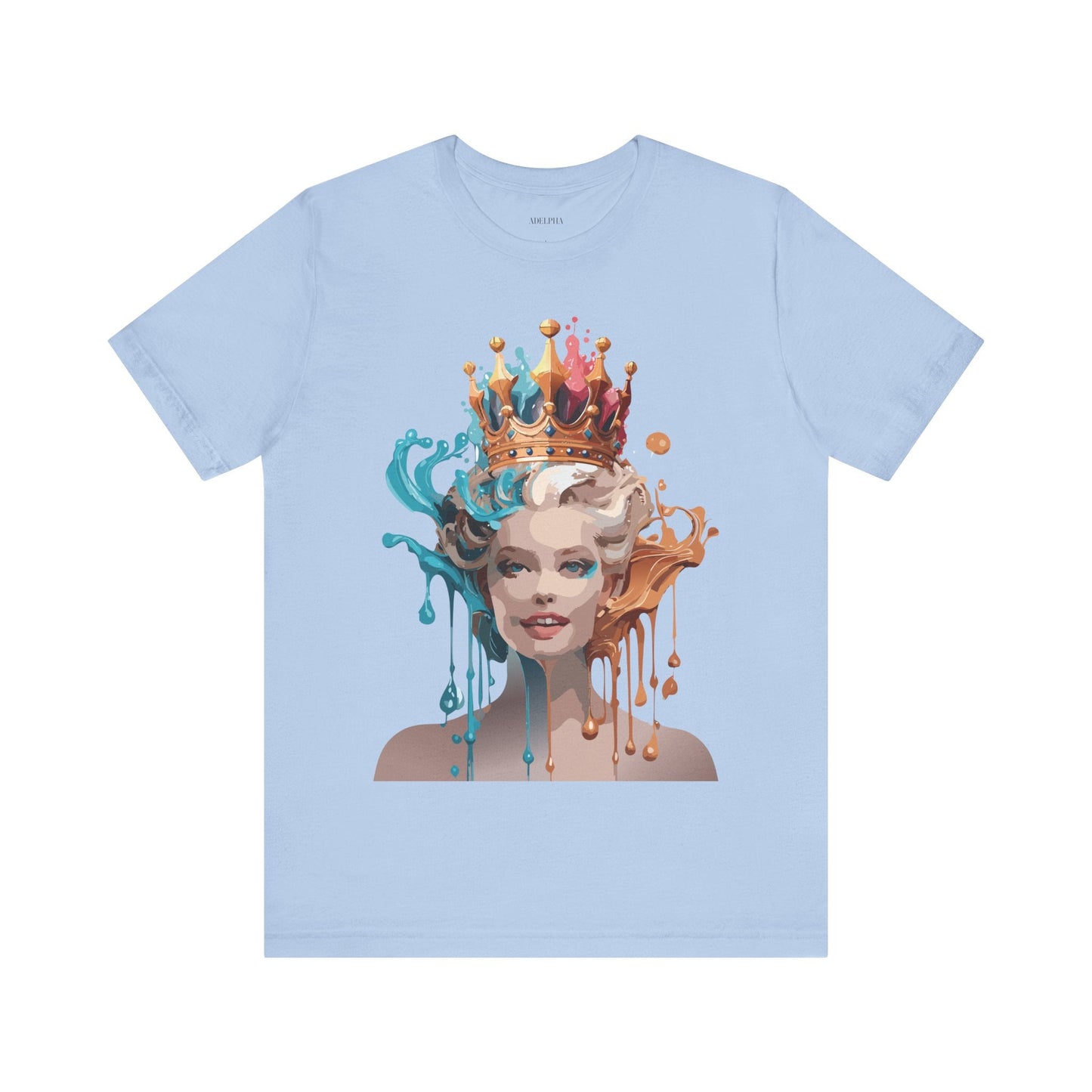 Queen Woman Portrait Graphic Unisex 100 Cotton Vintage Artwork Tee 28