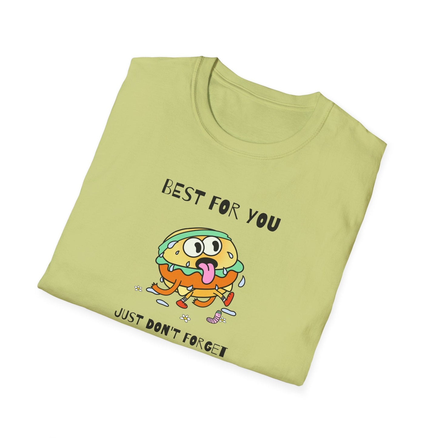 Funny Food T Shirts Unisex Softstyle Tee Gildan 64000 100 Percent Ring Spun Cotton Comfortable Graphic Tee