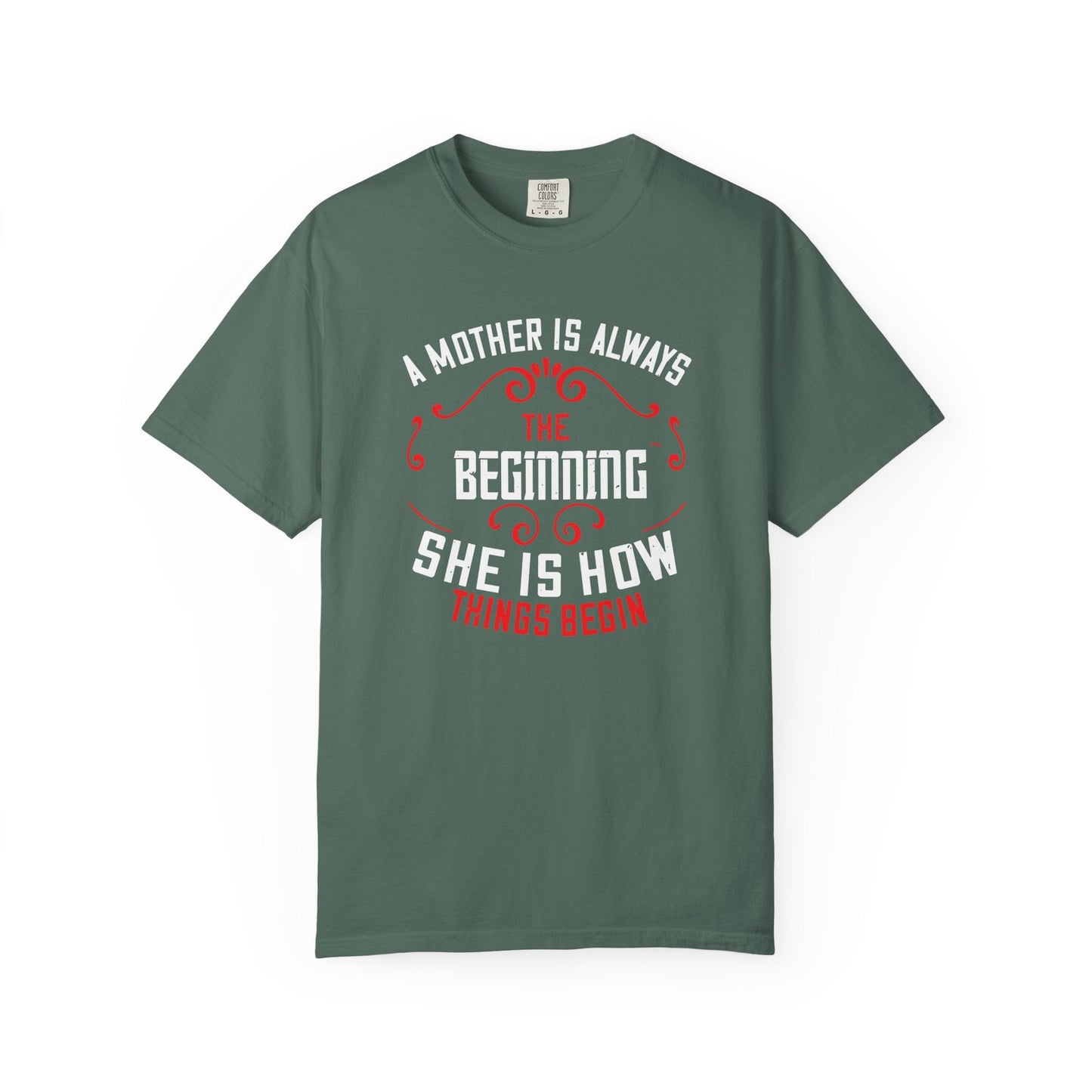 Mom T-shirt Mother Day Mama Tee Unisex Comfort Colors Garment-Dyed Cotton h53