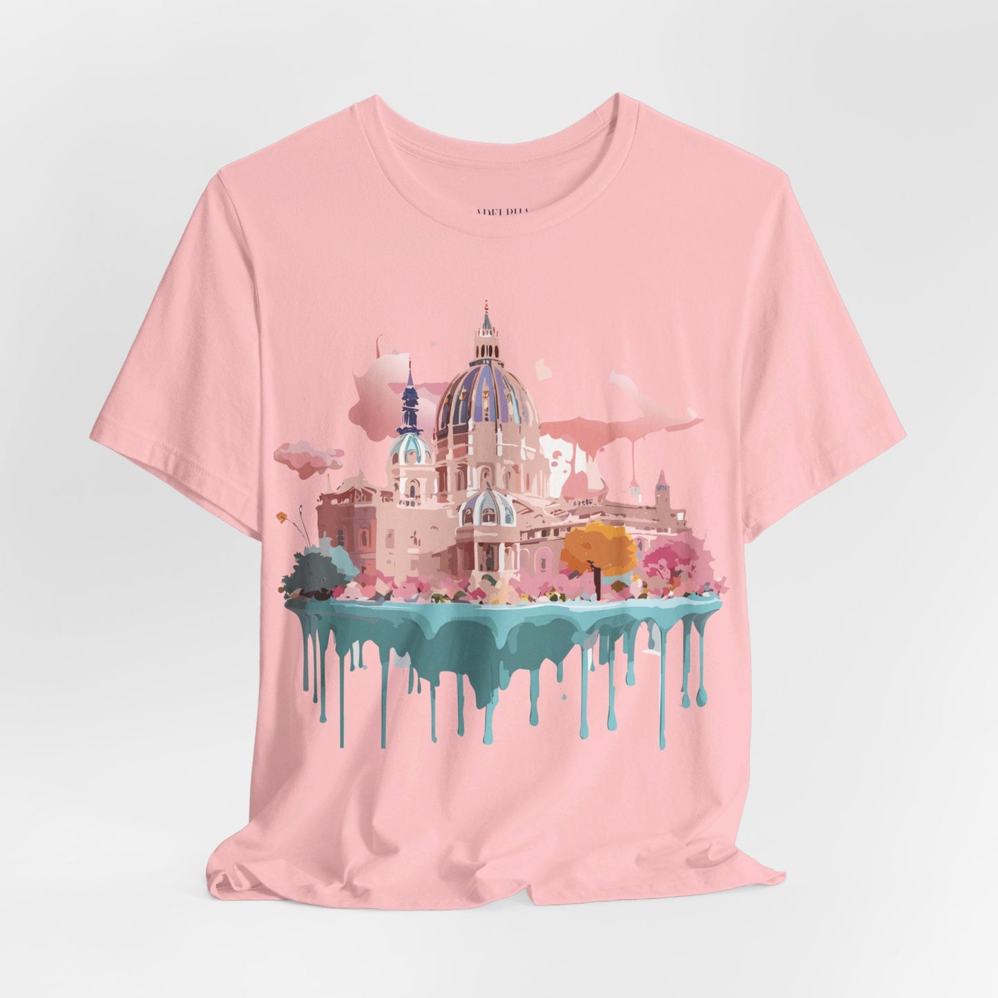 Adelpha Vienna Graphic Tee Unisex Short Sleeve Shirt Vintage Inspired Art Design