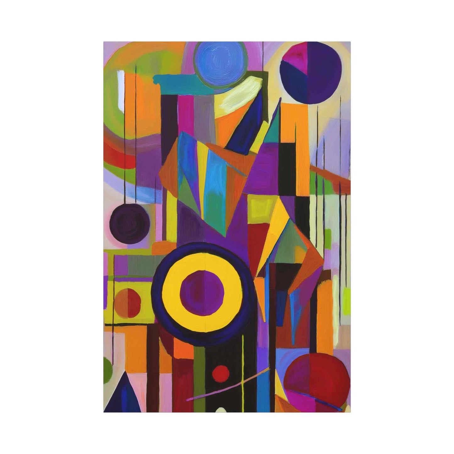 Abstract Painting Print Canvas 20x24,20x30,24x30, 24x32,24x36,30x40, 32x48,36x48,40x60 Pine-Wood Inner Frame ABS-2