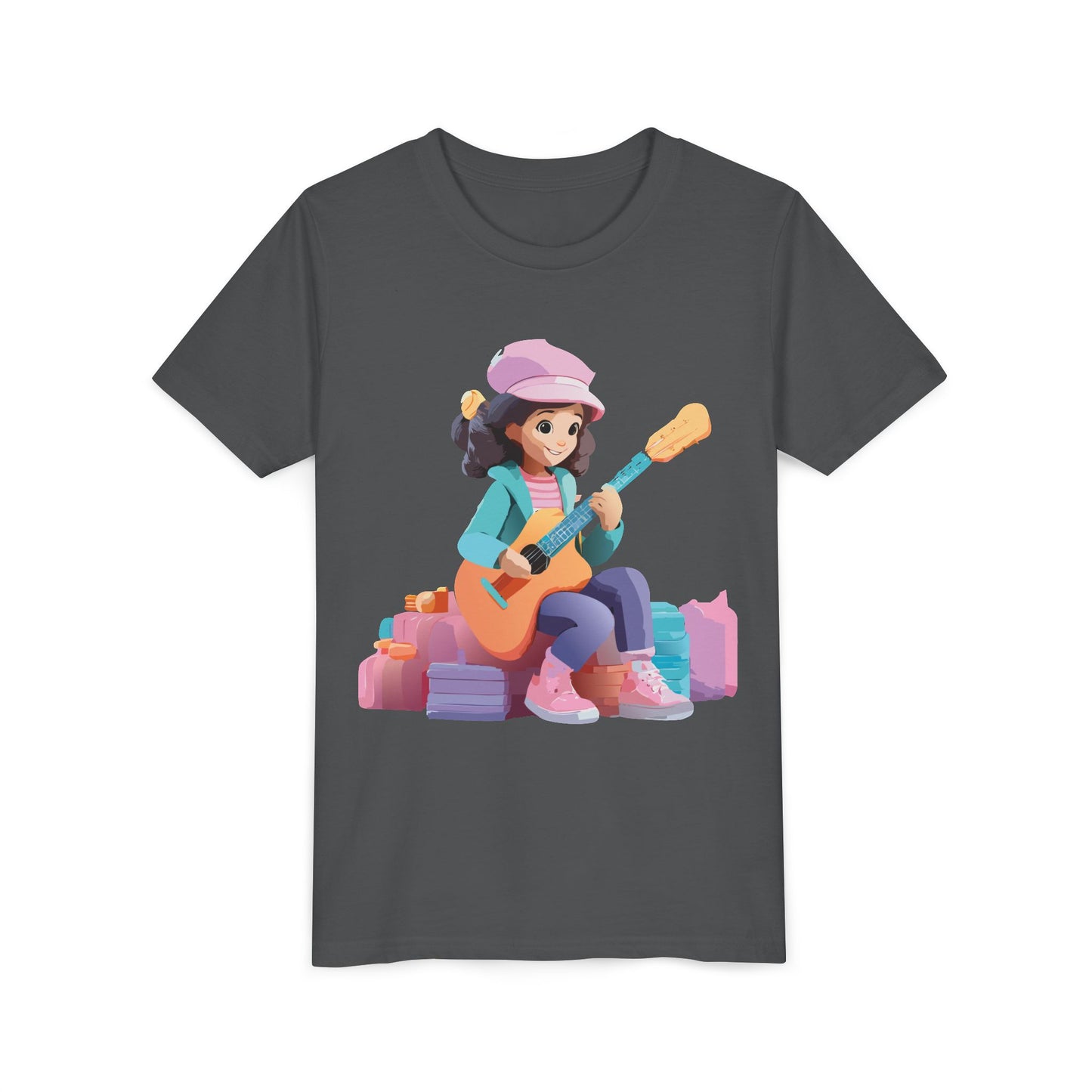 Youth Musician Graphic Tee - Perfect for Little Artists and Music Lovers (9-14)