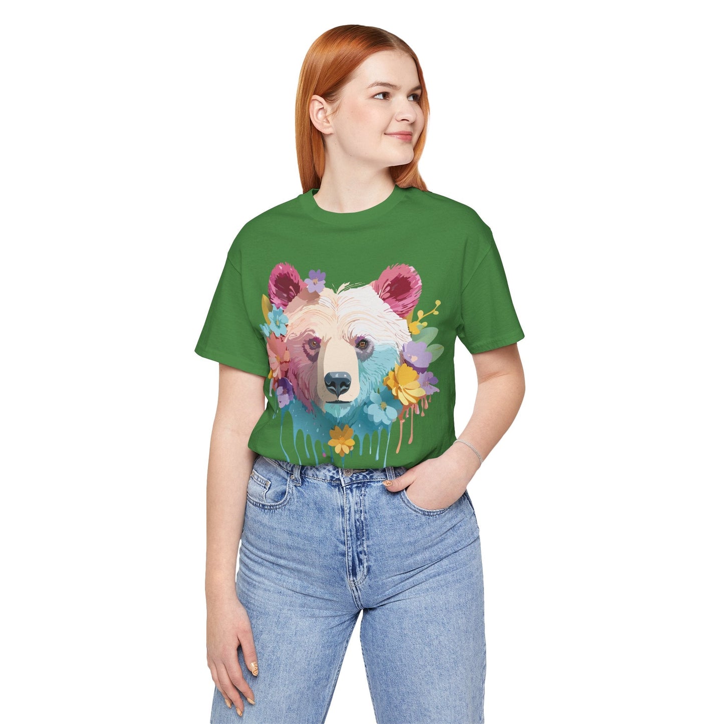 Bear Graphic T Shirt Unisex Adelpha Vintage Inspired Artwork Tee