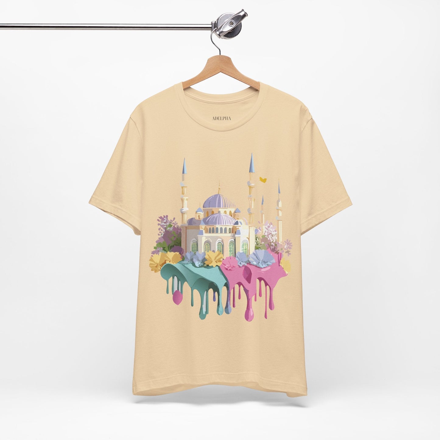 Adelpha Istanbul Graphic T Shirt Unisex Short Sleeve Art Design Tee For Everyday Wear